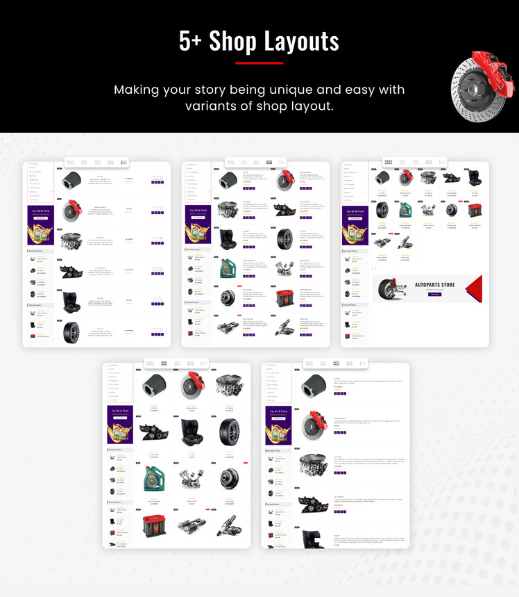 Shoppica Mega Spare Parts Cars Shopify Premium Responsive Theme #284624-11