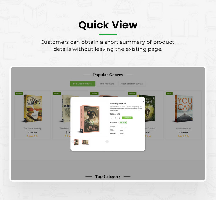 Books Comics Book Store Premium Responsive Shopify Theme #278433-9