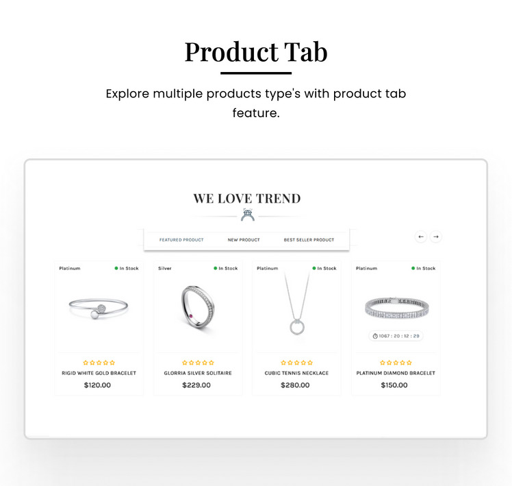 Royal Gems Jewelry and Luxurious Multipurpose Sections Shopify Theme #277278-8