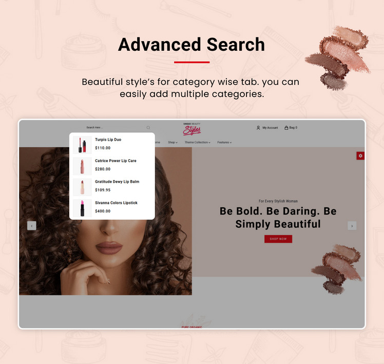 Style Mega Beauty Minimal Beauty Shopify Premium Responsive Theme #279781-6