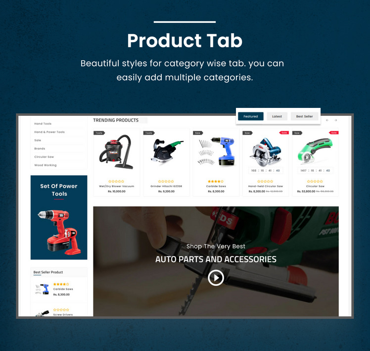 Toolza Mega Parts Shopify Premium Responsive Theme #280363-8