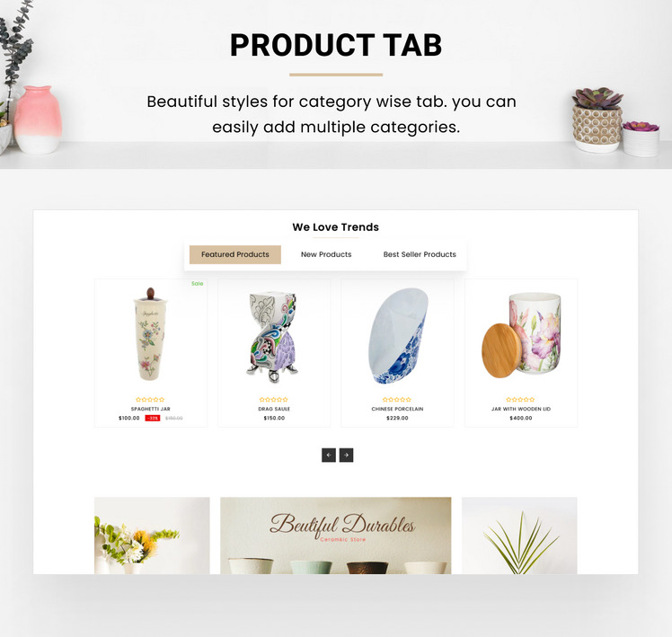 Ceramiry Ceramic Interior Home D cor Shopify Responsive Template #277716-9