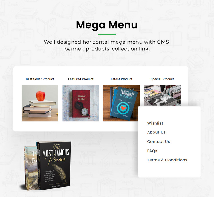 Books Comics Book Store Premium Responsive Shopify Theme #278433-6
