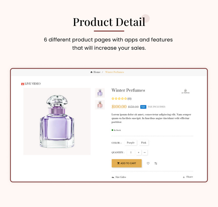 Swert Fragrance and Perfume Shopify Theme Multipurpose Personal Care Shopify OS Theme #242010-9