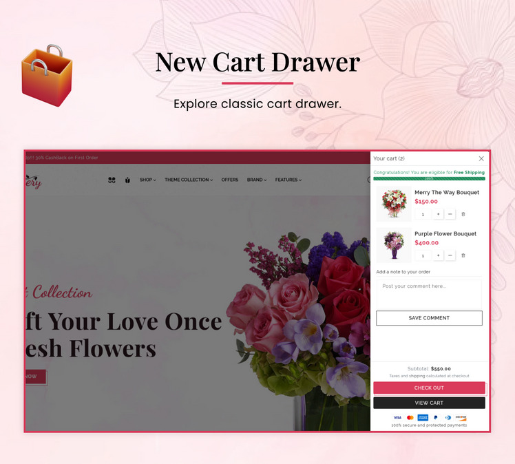 Flowery Flower and Gift Shopify Store #271317-12