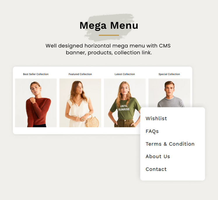 Converse Mega Style Minimal Fashion Shopify Responsive Theme #279015-6