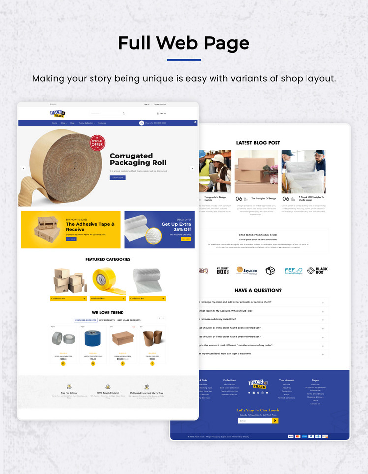 Pack Track Mega Packaging Shopify Template #282761-4