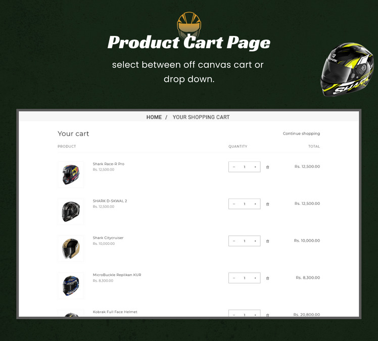 Heleman Mega Helmets Shopify Premium Theme #282760-12