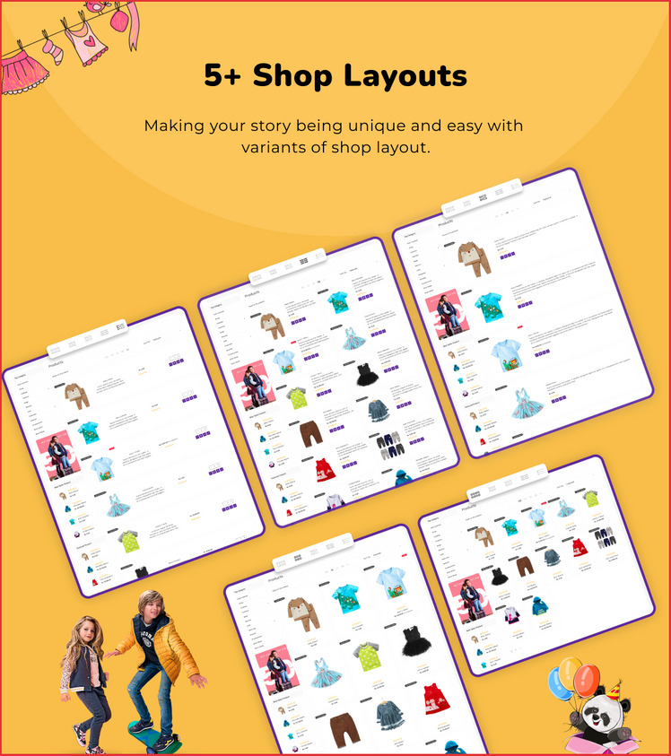 Fashona Children Kids Fashion Shopify Responsive Theme #282868-11