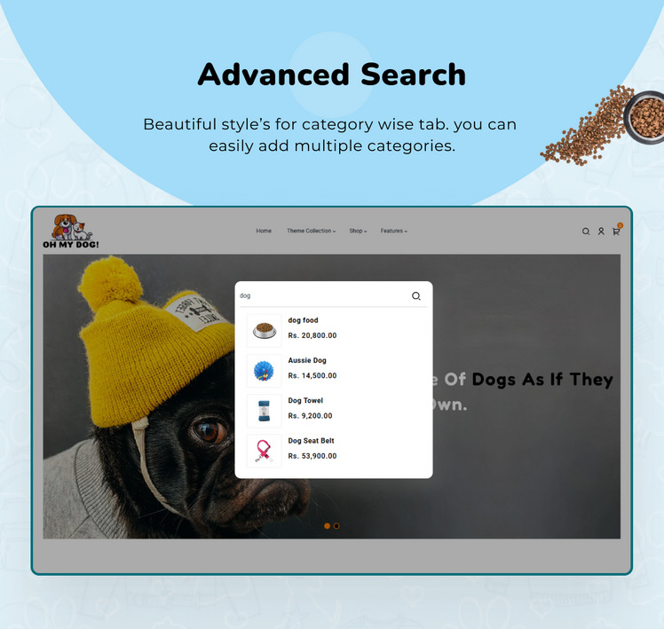Oh My Dog Mega Pets Shopify Responsive Theme #280503-5