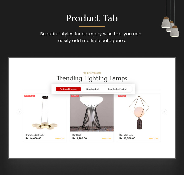 Luzones Lighting Morden Shopify Mega Shop #281754-8