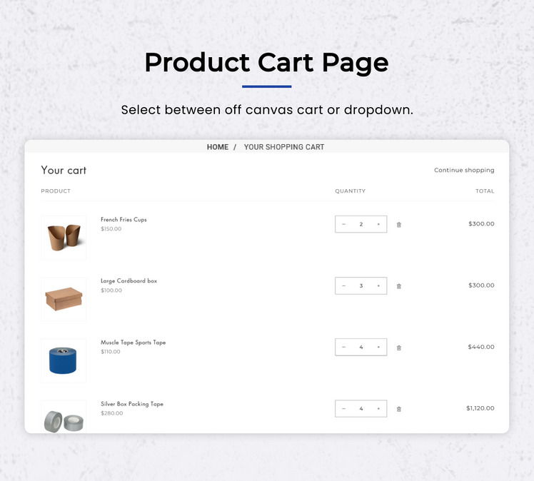 Pack Track Mega Packaging Shopify Template #282761-12