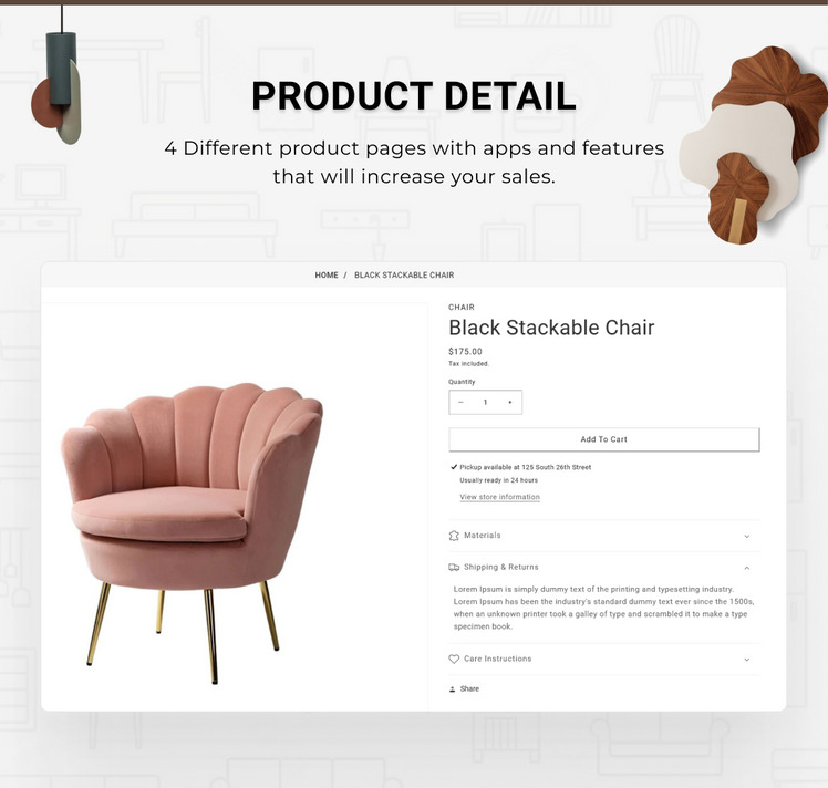 Sit Stay Mega Furniture Shopify Responsive Theme #280496-8