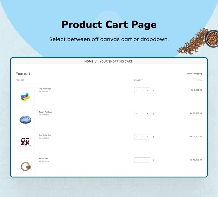 Oh My Dog Mega Pets Shopify Responsive Theme #280503-12