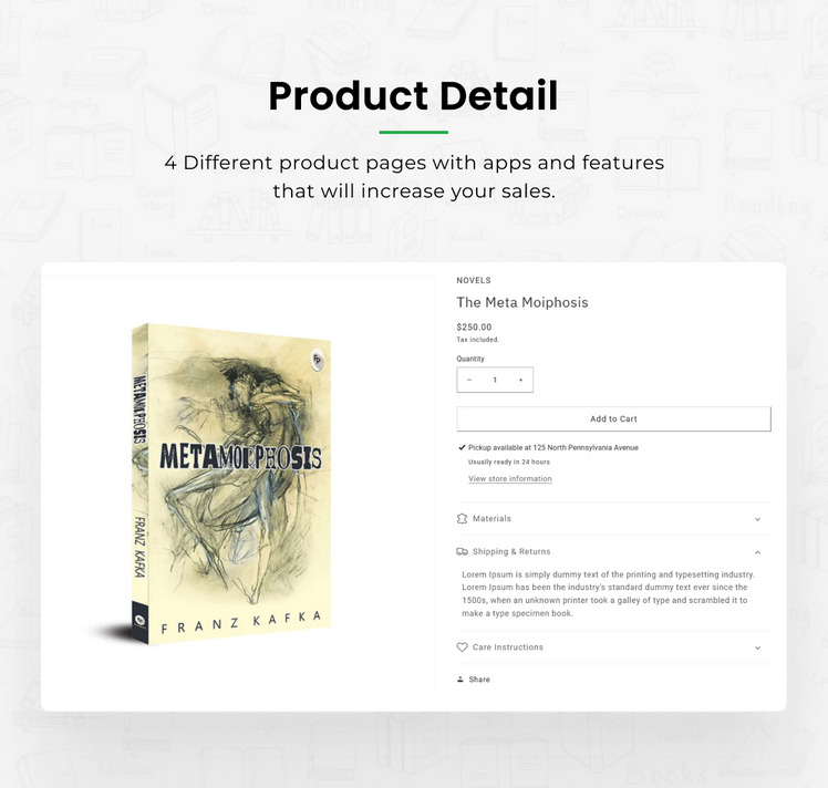 Books Comics Book Store Premium Responsive Shopify Theme #278433-8