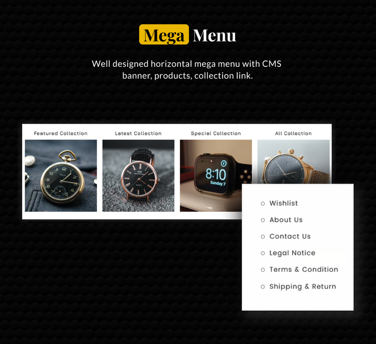 Royal Mega Watch Jewelry Multipurpose Super Shopify Store #252613-7