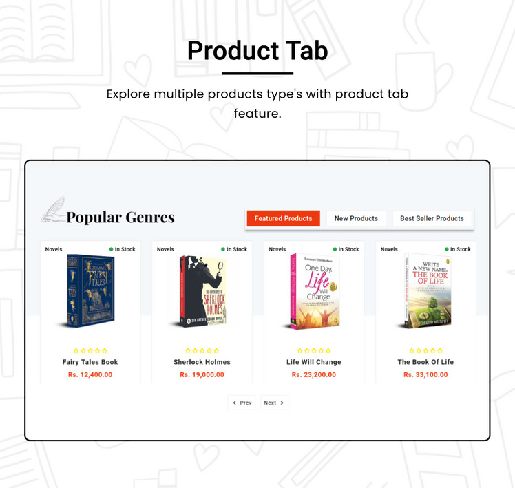 Kindle Books and Digital Comics Store Shopify Theme #269073-8