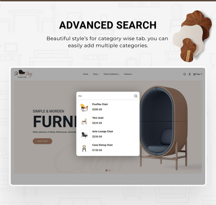 Sit Stay Mega Furniture Shopify Responsive Theme #280496-5
