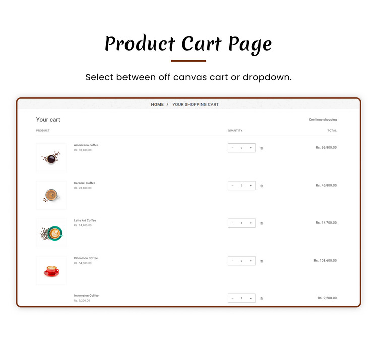 Cafeley VIP Mega Coffee Tea Nature Shopify Theme #284758-12