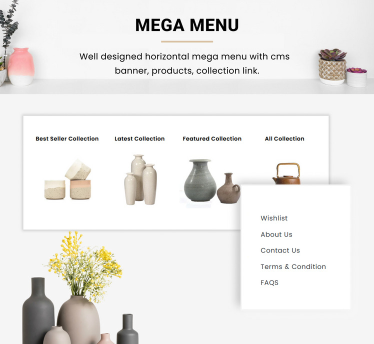 Ceramiry Ceramic Interior Home D cor Shopify Responsive Template #277716-8