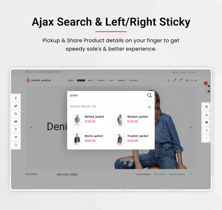 Mark Auria Mega Fashion clothing and style Shopify Premium Responsive Theme #280507-6