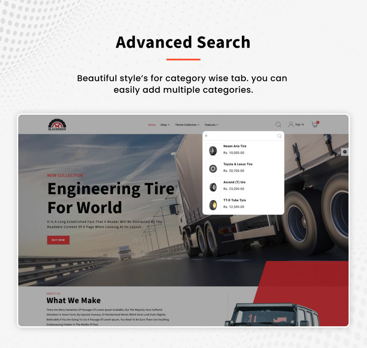 Blackrider Mega Spareparts Shopify Theme #281759-6