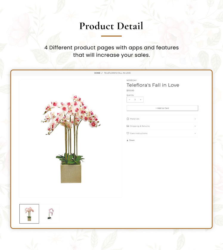 Flowshop Mega Flower Shopify Mega Theme #282875-9