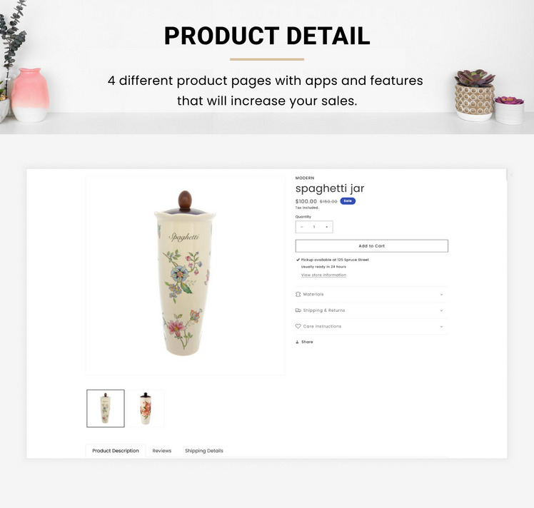 Ceramiry Ceramic Interior Home Decor Shopify Resposive Template #277279-10