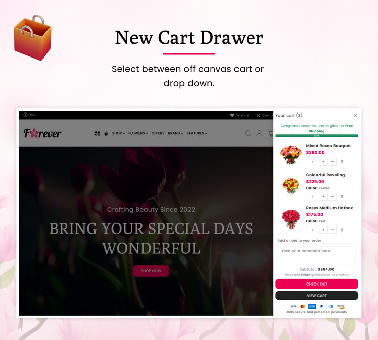 Forever Mega Flower Super Shopify Theme #288523-12