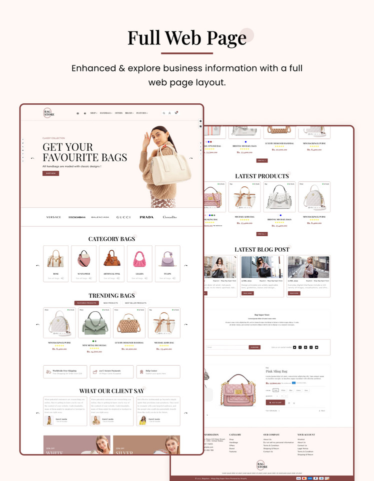 Bagstore Mega Bag Super Shopify Theme #288527-4