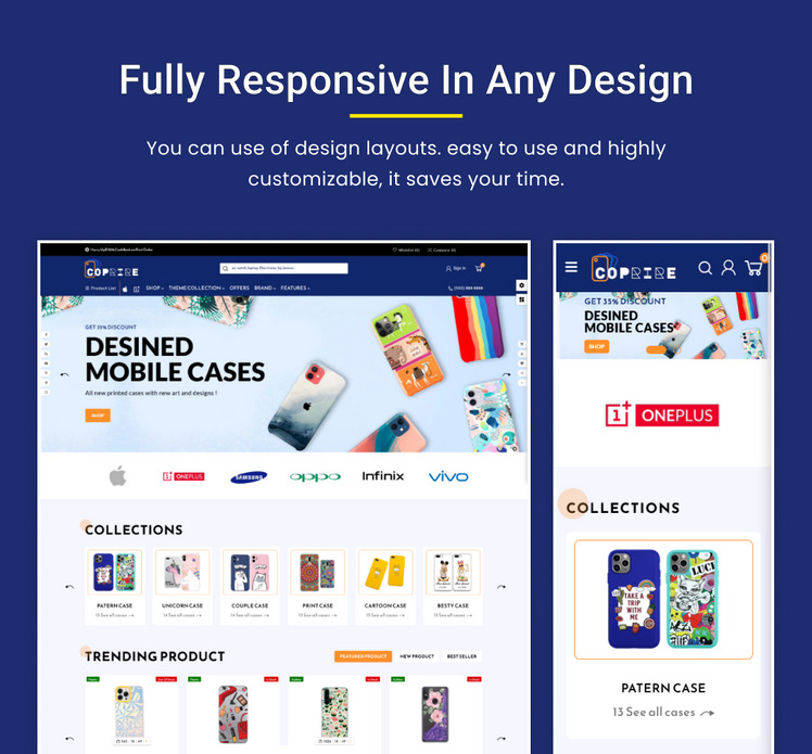 Coprire Mobie Cover Care Shopify Responsive Theme #288525-5