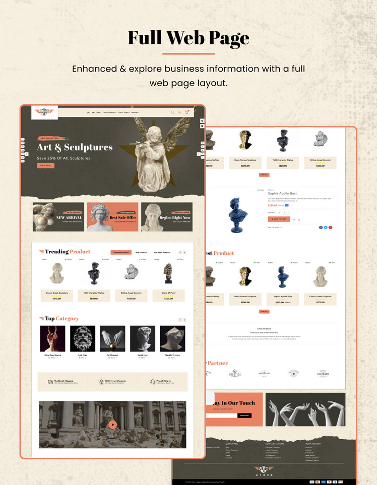 Artiii Mega Art Responsive Shopify Theme #288524-4