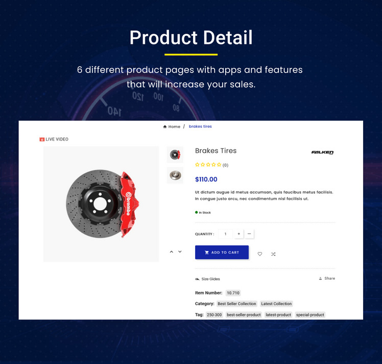 Automodif Mega Parts Shopify Responsive Theme #288522-9