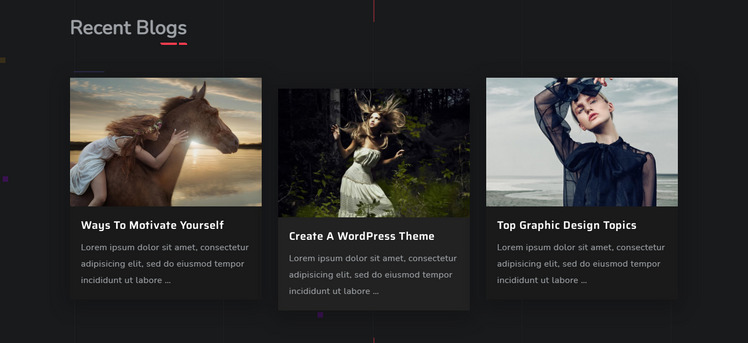 Keira - Personal Portfolio WordPress Theme #177713