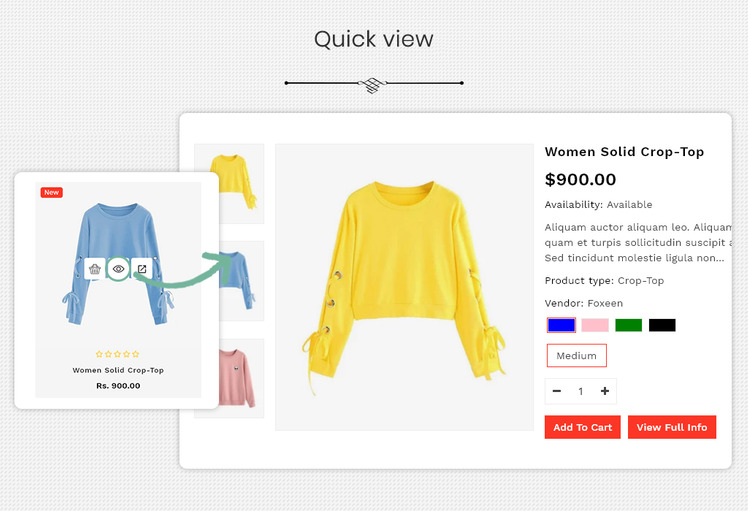 Foxeen Modern Fashion Shopify Template #183145