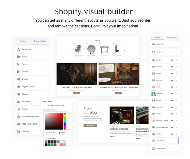 Apparelix Antique Store Theme Shopify Responsive Template #209719-2