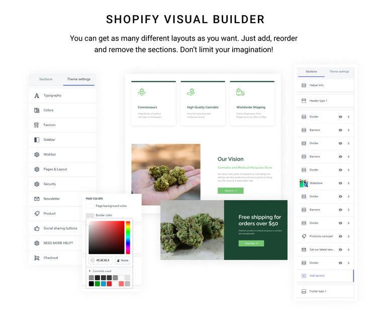 Apparelix Cannabis and Medical Marijuana Store Shopify Theme #171099-2