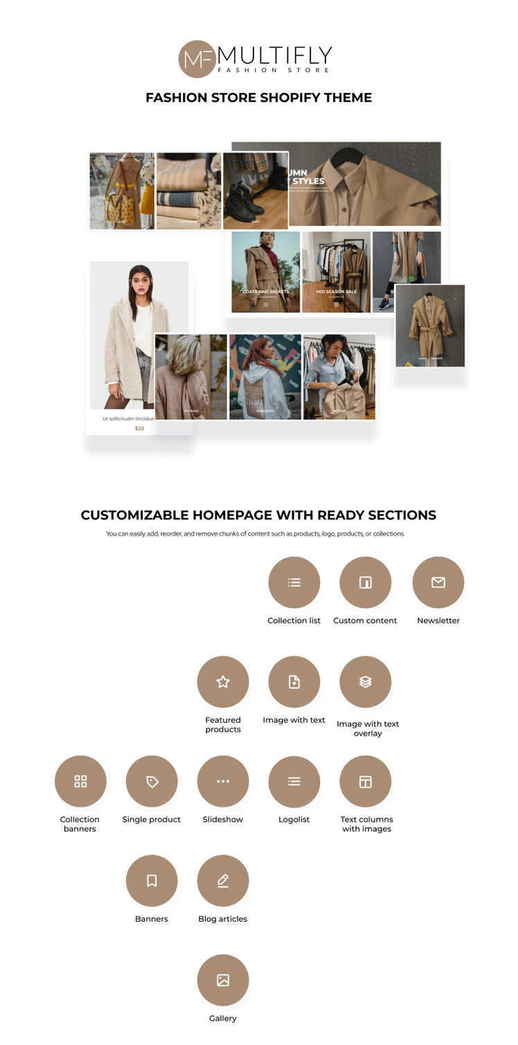 Multifly Modern Fashion Store Template Shopify Theme #124755-2