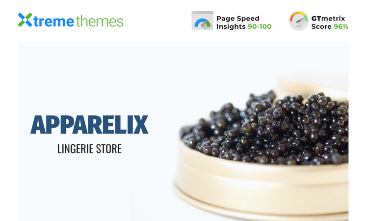 Apparelix Caviar Store Shopify Theme #191351-1