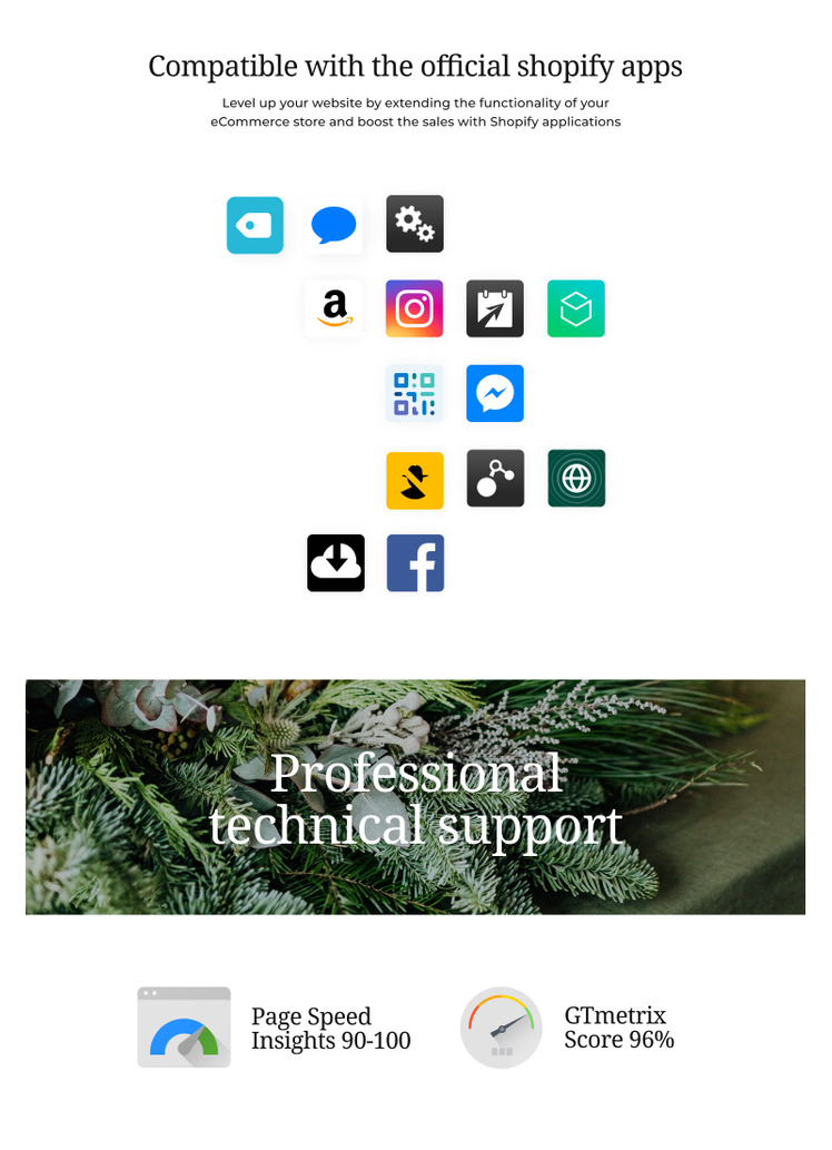 Multifly Christmas Tree and Ornament Store Shopify Theme #220190-3