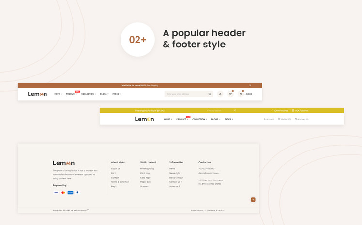 Lemon The Packaging Furniture Premium Shopify theme #364392