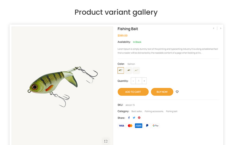 Fesho The Fishing Rod Premium Shopify Theme #268898