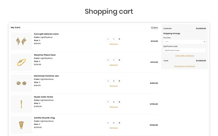 Gems jewellery diamond Premium Shopify Theme #285260