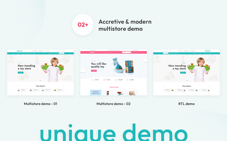 Monak The Kids Fashion Toys Premium Shopify Theme #340194