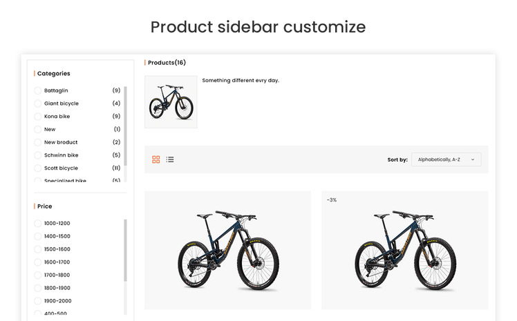 Ride The Bicycle Bike Shop Premium Shopify Theme #248027