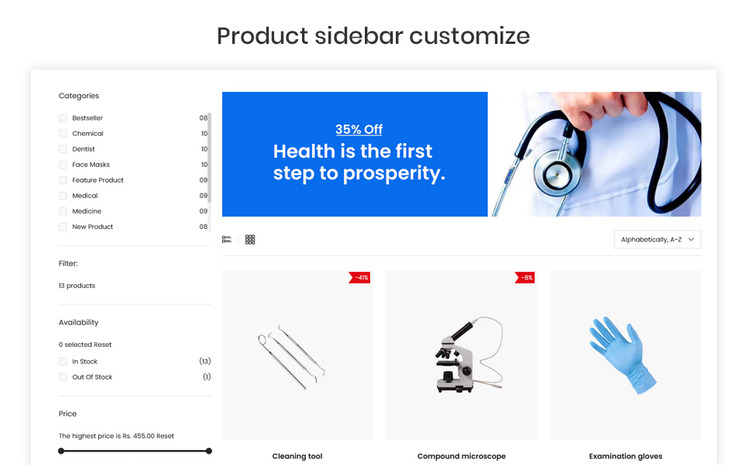 Medico Medical Equipment Shopify Theme #313518