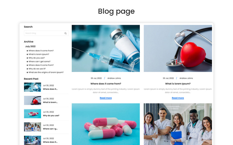 Medico Medical Equipment Shopify Theme #313518