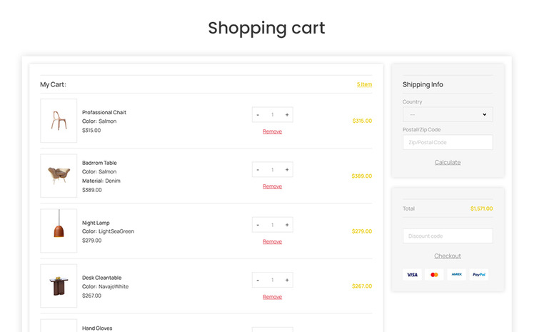 Appo The Furniture Interior Responsive Shopify Theme #295300