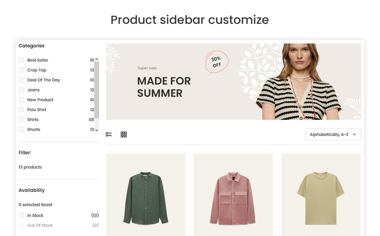 Modern The Fashion Clothing Premium Shopify Theme #258990