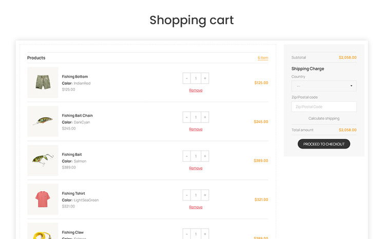Fesho The Fishing Rod Premium Shopify Theme #268898